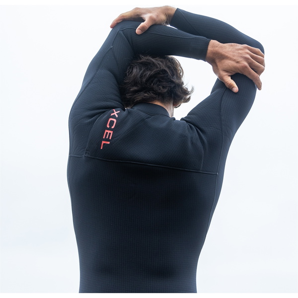 2026 Xcel Mens Infiniti 5/4mm Chest Zip Wetsuit MN54Z2L4 - Black